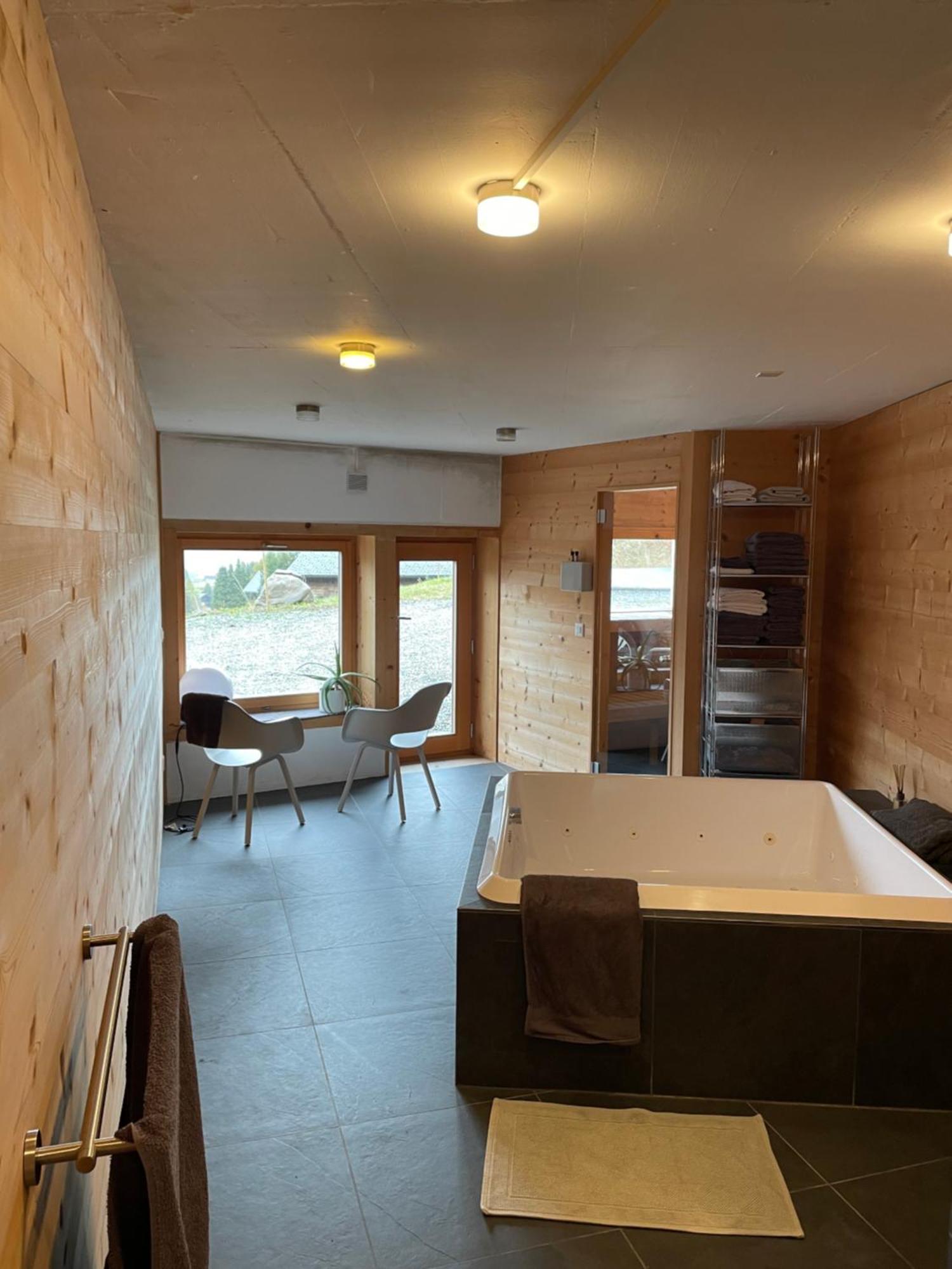 Alpine Dream Chalet With Spa Close To Lake Geneva Les Mosses Exteriör bild